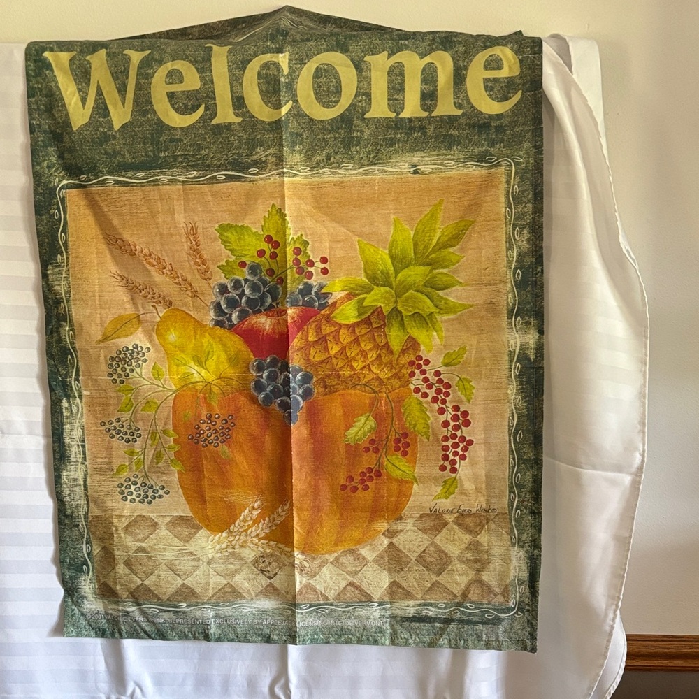 Welcome Harvest Wall Hanging